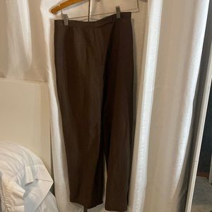 Brown petite pants